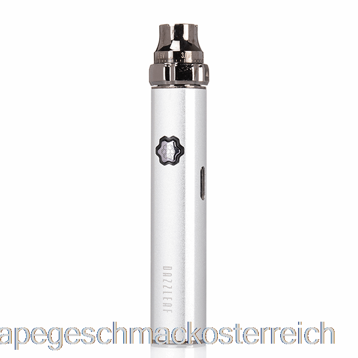 Dazzleaf Squarii Top Twist 510 Batterie Silber Vape Geschmack